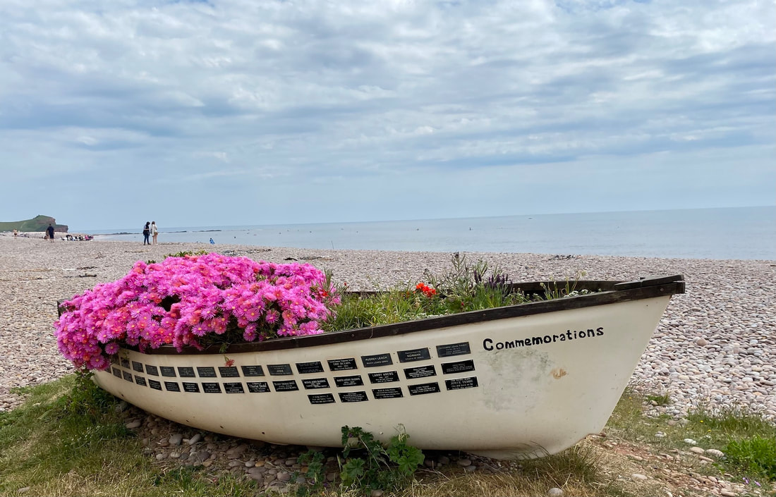 Budleigh-Salterton-Commemerative-Boat-Seafront